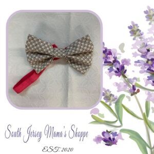 Vintage Fabric Headband Bow Tiny Pink Floral Buds 100% Cotton 6 to 12 Months